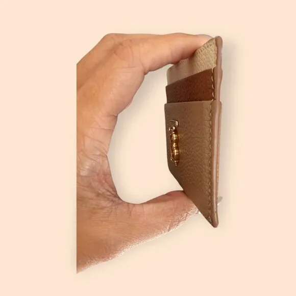 Burberry TB Colorblock Grain Leather Card Holder | NWOT - Picture 4 of 5